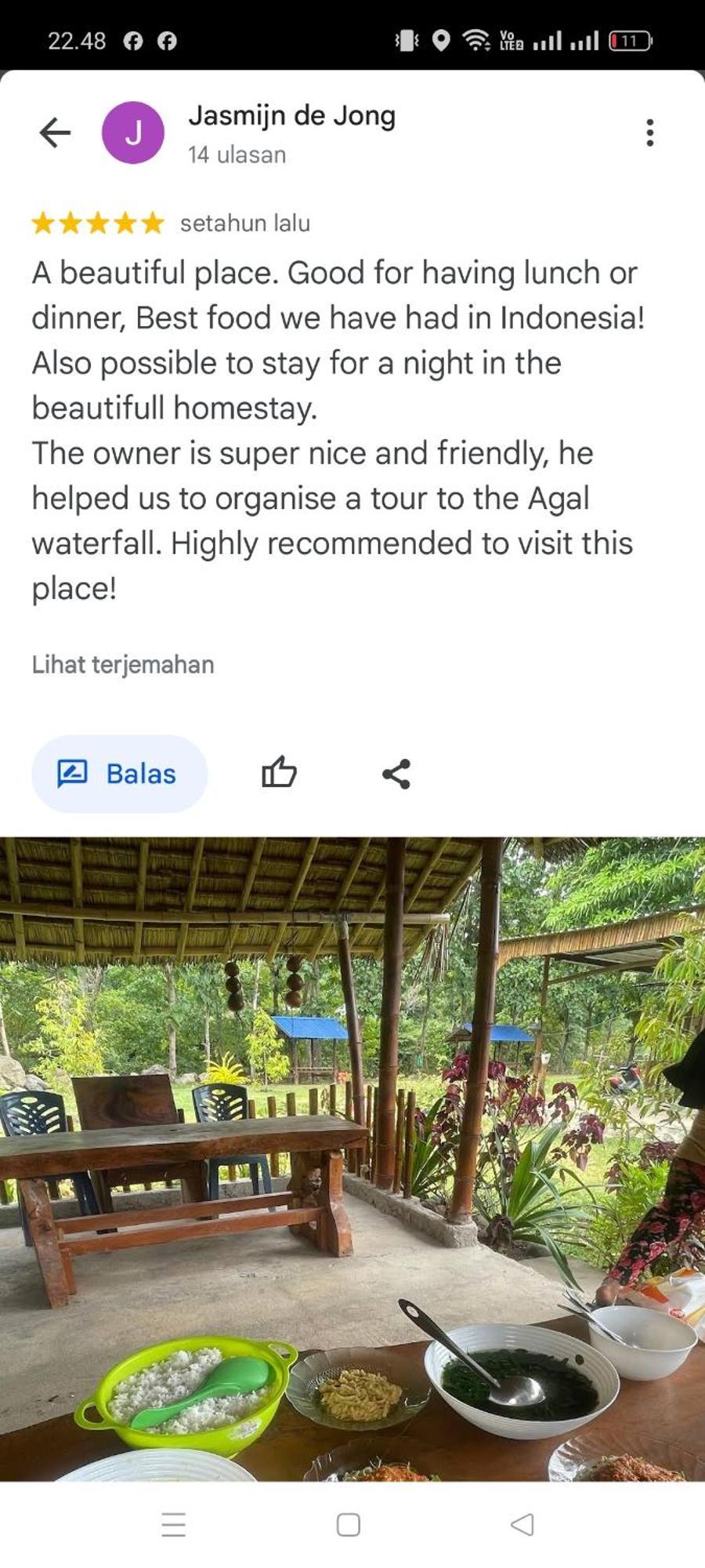 Tiu Batu Homestay Alas Eksteriør bilde